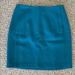 Banana Republic Teal Pencil Skirt